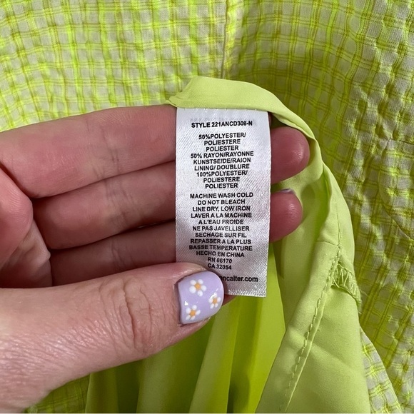 NWT Anthropologie Corey Lynn Calter Mariah Textured Mini Dress Medium - Picture 7 of 9